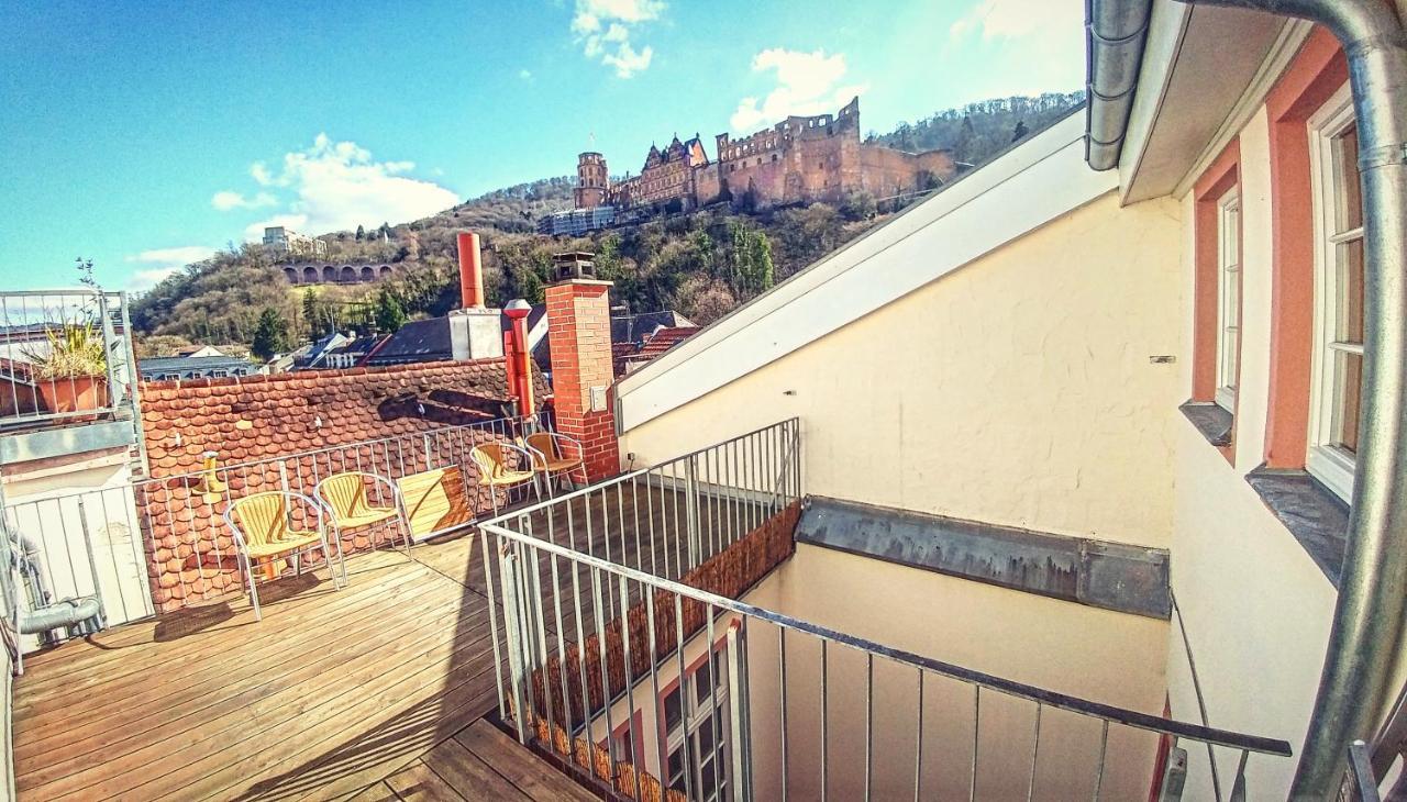 Wohnen Unter Dem Schloss Heidelberg Exteriör bild