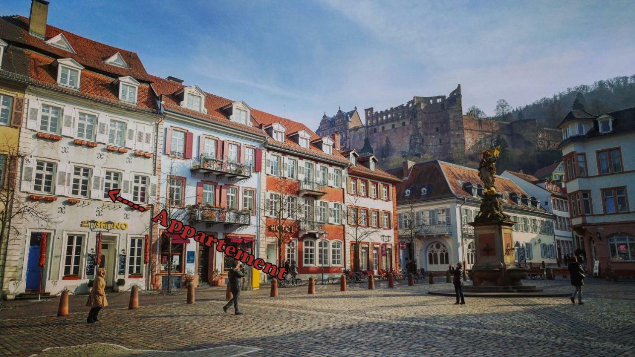 Wohnen Unter Dem Schloss Heidelberg Exteriör bild
